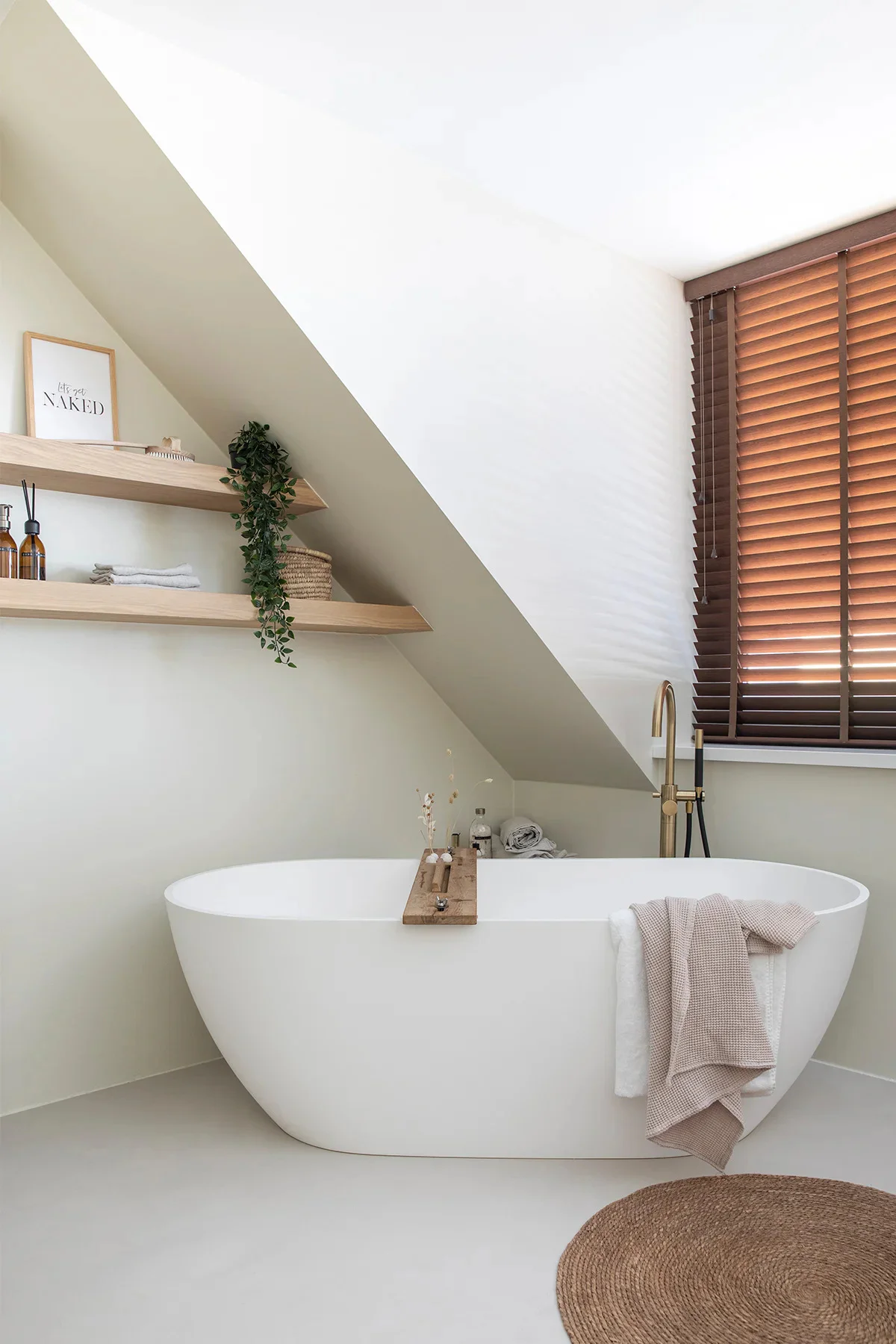 Japandi badkamer