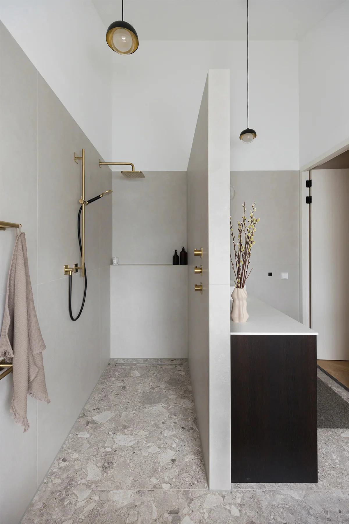 Modern badkamer